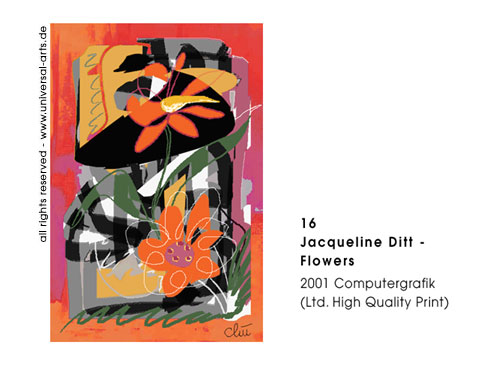 Jacqueline Ditt - Flowers (Blumen)