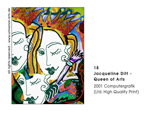 Jacqueline Ditt - Queen of Arts (Knigin der Knste)
