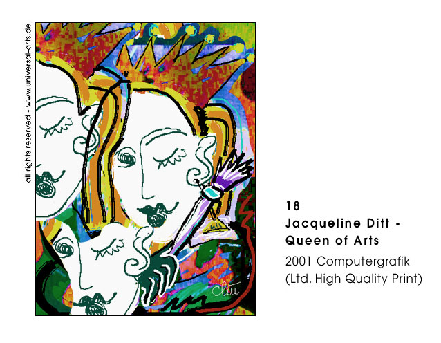 Jacqueline Ditt - Queen of Arts (Knigin der Knste)