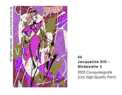 Jacqueline Ditt - Modewelle 3 (Fashionwave 3)