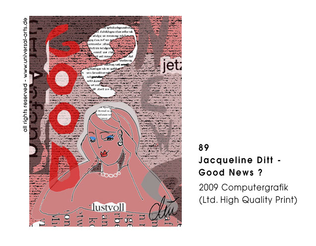 Jacqueline Ditt - Good News ? (Gute Nachrichten ?)