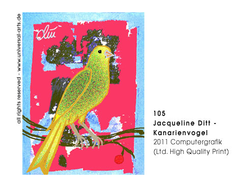Jacqueline Ditt - Kanarienvogel  (Canary Bird)