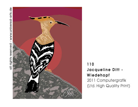 Jacqueline Ditt - Wiedehopf  (African Hoopoe)