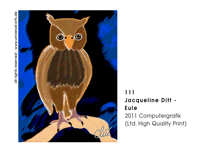 Jacqueline Ditt - Eule (Owl)