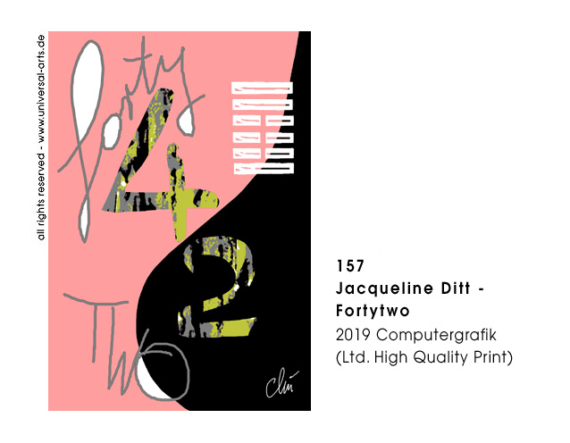 Jacqueline Ditt - Jacqueline Ditt - Fortytwo / 42 (Zeiundvierzig - Die Mehrung)