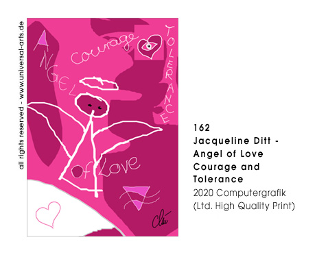 Jacqueline Ditt - Angel of Love Courage and Tolerance (Engel der Liebe des Mutes und der Toleranz)