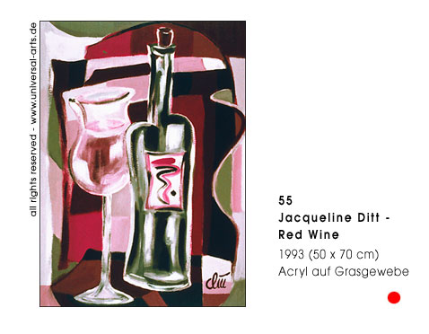 Jacqueline Ditt - Red Wine (Roter Wein)