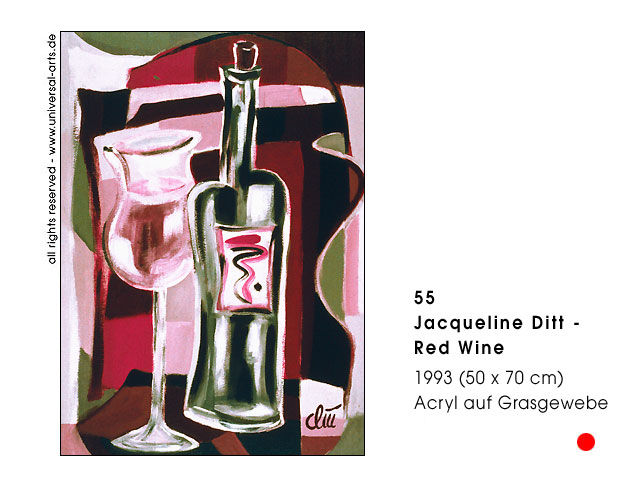 Jacqueline Ditt - Red Wine (Roter Wein)