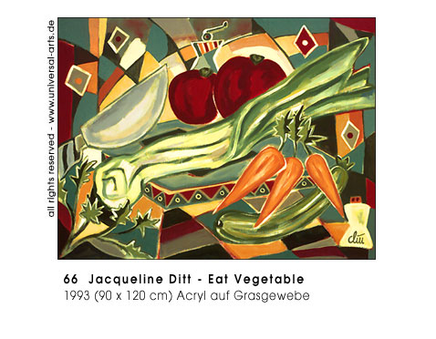 Jacqueline Ditt - Eat Vegetable (Iss Gemüse)