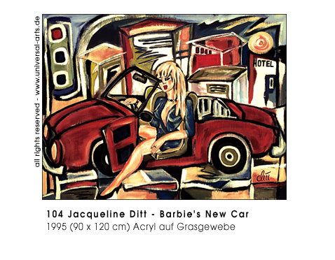 Jacqueline Ditt - Barbies New Car (Barbies neues Auto)