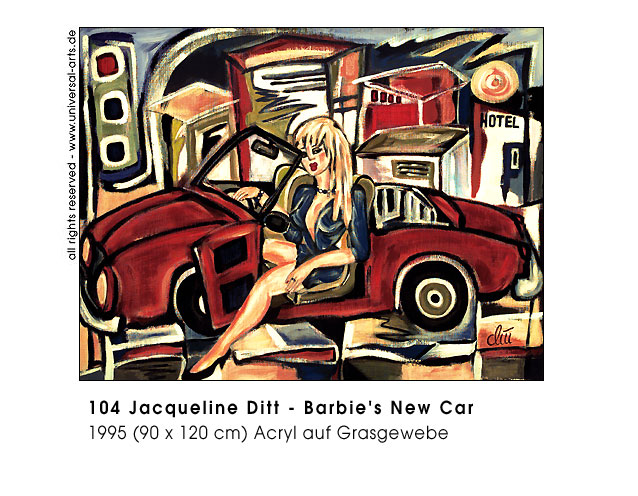 Jacqueline Ditt - Barbies New Car (Barbies neues Auto)