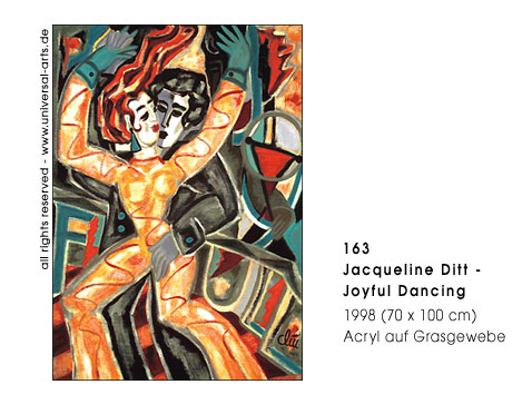Jacqueline Ditt - Joyful Dancing (Freudig tanzend)