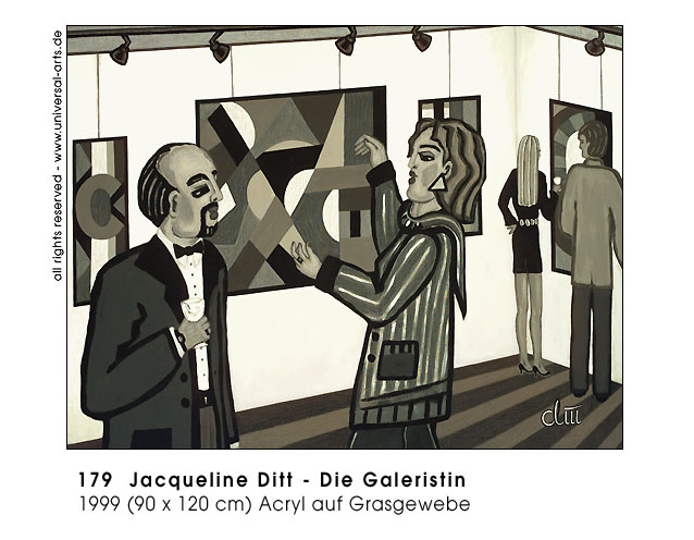 Jacqueline Ditt - Die Galeristin (The Gallerist)