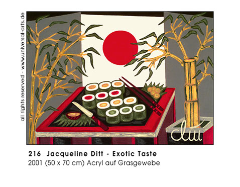 Jacqueline Ditt - Exotic Taste (Exotischer Geschmack)