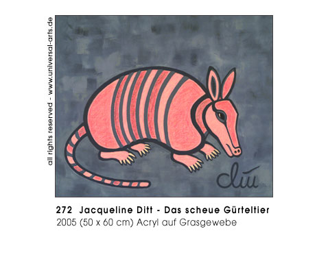 Jacqueline Ditt - Das scheue Gürteltier (The shy Armadillo)