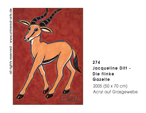 Jacqueline Ditt - Die flinke Gazelle  (The slippy Gazelle)