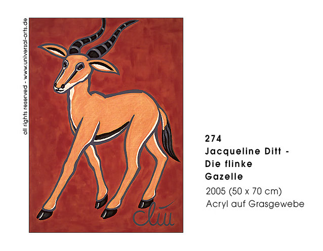 Jacqueline Ditt - Die flinke Gazelle  (The slippy Gazelle)