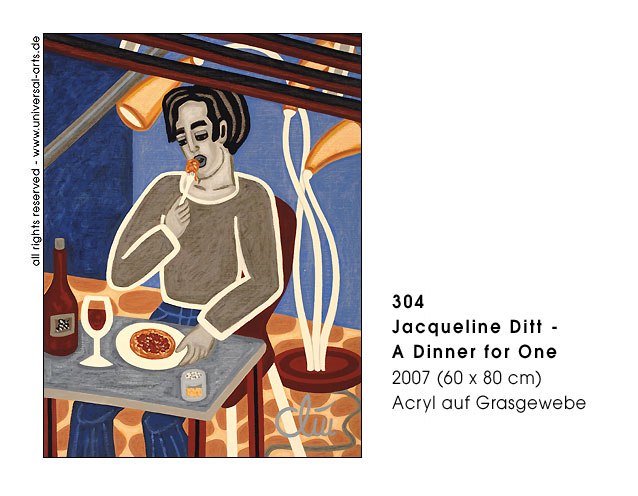 Jacqueline Ditt - A Dinner for One (Ein Abendessen fr eine Person)