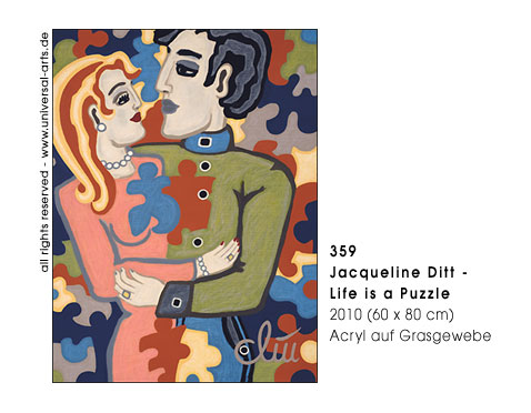 Jacqueline Ditt - Life is a Puzzle (Das Leben ist ein Puzzle)