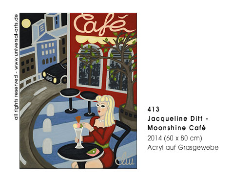 Jacqueline Ditt - Moonshine Caf (Mondschein Caf)