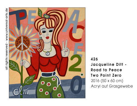 Jacqueline Ditt -  Road to Peace Two Point Zero (Strasse zum Frieden 2.0) 