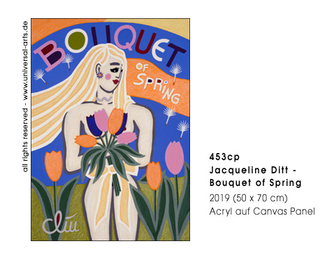 Jacqueline Ditt -  Bouquet of Spring (Frühlings Strauss)