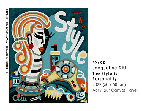 Jacqueline Ditt - Style is Personality  (Stil ist Persönlichkeit)