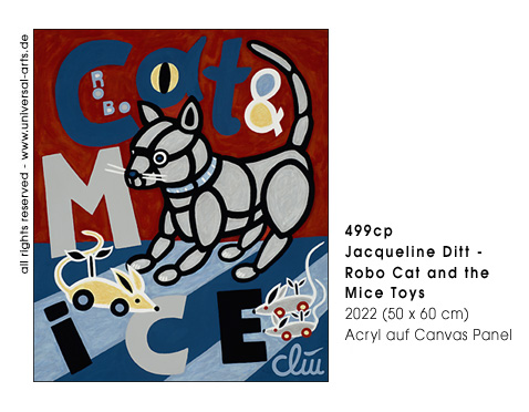 Jacqueline Ditt - Robo Cat and the Mice Toys (Roboter Katze und die Mäsespielsachen) 