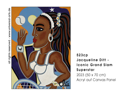 Jacqueline Ditt - Iconic Grand Slam Superstar (Ikonischer Grand Slam Superstar)
