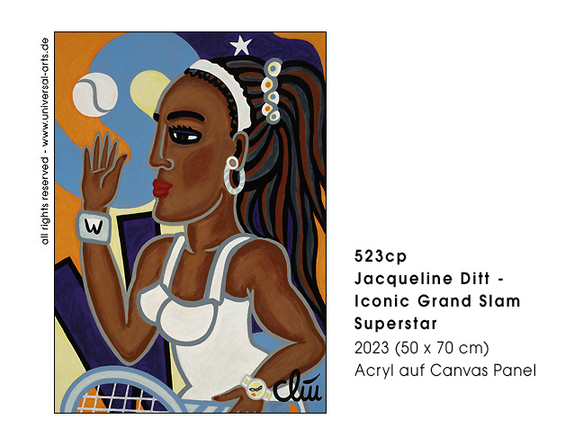 Jacqueline Ditt - Iconic Grand Slam Superstar (Ikonischer Grand Slam Superstar)