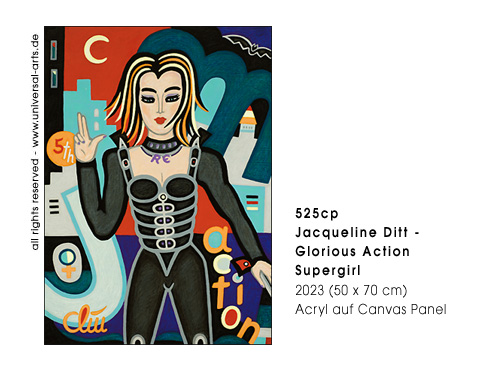 Jacqueline Ditt - Glorious Action Supergirl (Glorreiches Aktion Supergirl)