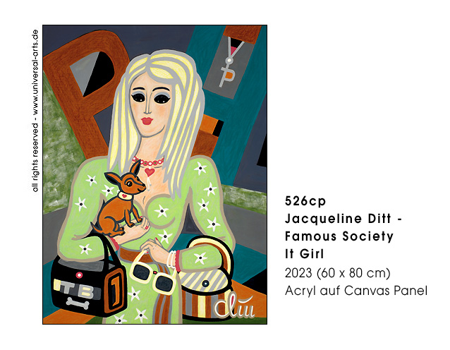 Jacqueline Ditt -  Famous Society It Girl (Berühmtes Gesellschafts It Girl)