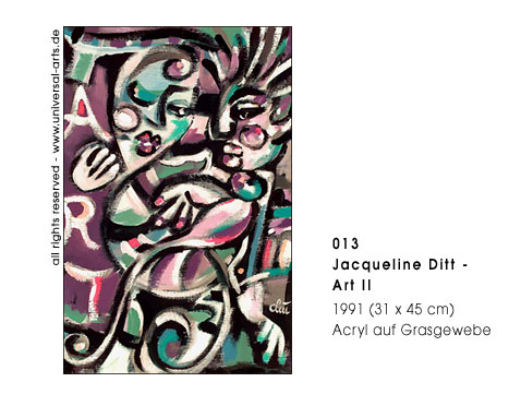 Jacqueline Ditt - Art II (Kunst II)