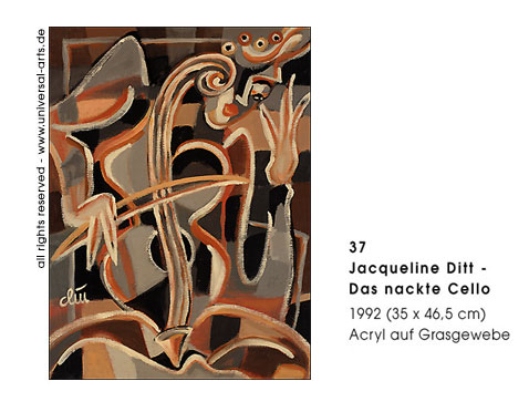 Jacqueline Ditt - Das nackte Cello (The naked Cello)