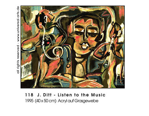 Jacqueline Ditt - Listen to the Music (Lausche der Musik)