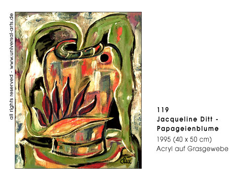 Jacqueline Ditt - Papageienblume (Parrot-Flower)