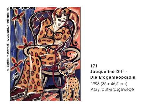 Jacqueline Ditt - Die Etagenleopardin (The female Leopard of the Floor)