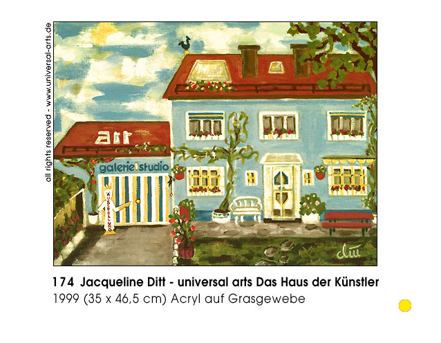 Jacqueline Ditt - Das Haus der Knstler (universal arts - The House of the Artists)