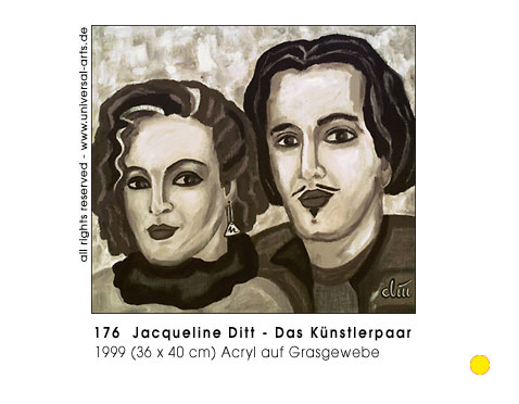 Jacqueline Ditt - Das Knstlerpaar (The Artist-Couple)