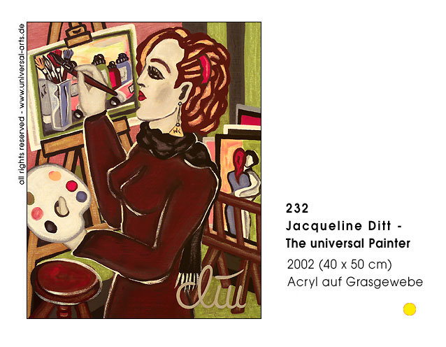 Jacqueline Ditt - The universal Painter (Die universelle Malerin)