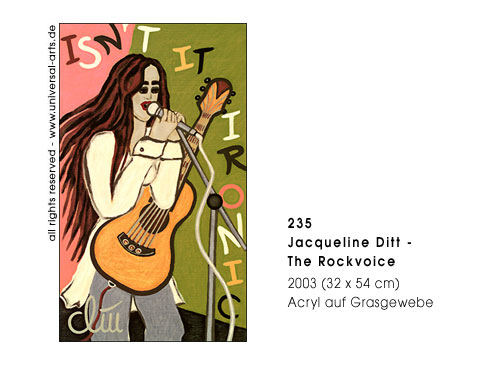 Jacqueline Ditt - The Rockvoice (Die Rockstimme)