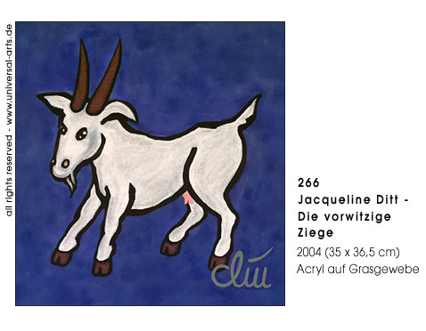 Jacqueline Ditt - Die vorwitzige Ziege (The cheeky Goat)