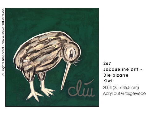 Jacqueline Ditt - Der bizarre Kiwi (The bizarre Kiwibird)