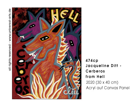Jacqueline Ditt - Cerberos from Hell (Zerberus aus der Hölle)