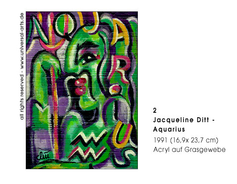 Jacqueline Ditt - Aquarius (Wassermann)