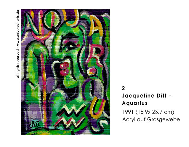Jacqueline Ditt - Aquarius (Wassermann)