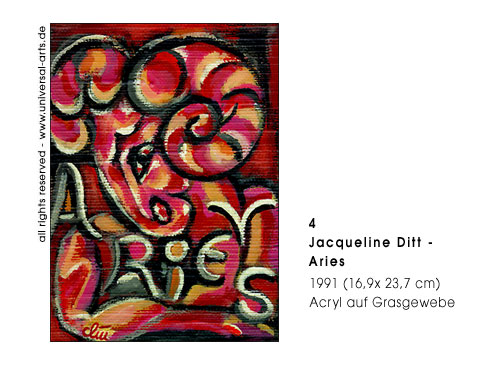 Jacqueline Ditt - Aries (Widder)