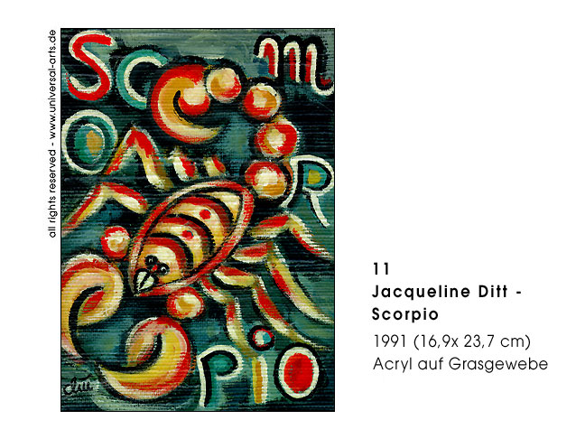 Jacqueline Ditt - Scorpio (Skorpion)