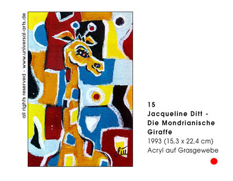 Jacqueline Ditt - Die Mondrianische Giraffe (The Mondrian Giraffe)