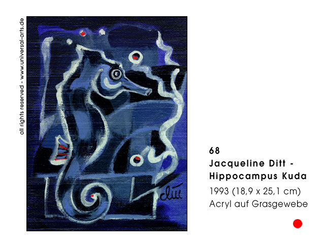 Jacqueline Ditt - Hippocampus Kuda (Seepferdchen)